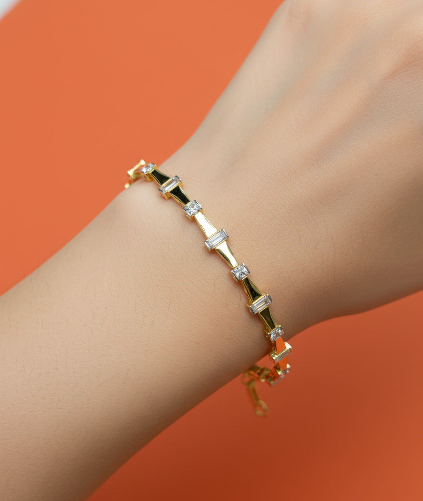 Minimalist Sterling Silver Shine Bracelet – Handmade Elegant Gift