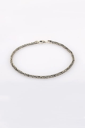 King Men Silver Bracelet