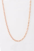 Sterling Silver Singapore Sequin Chain Necklace – Minimal Everyday Jewelry