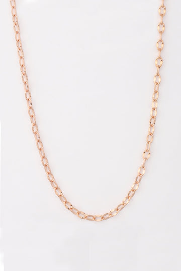 Sterling Silver Singapore Sequin Chain Necklace – Minimal Everyday Jewelry
