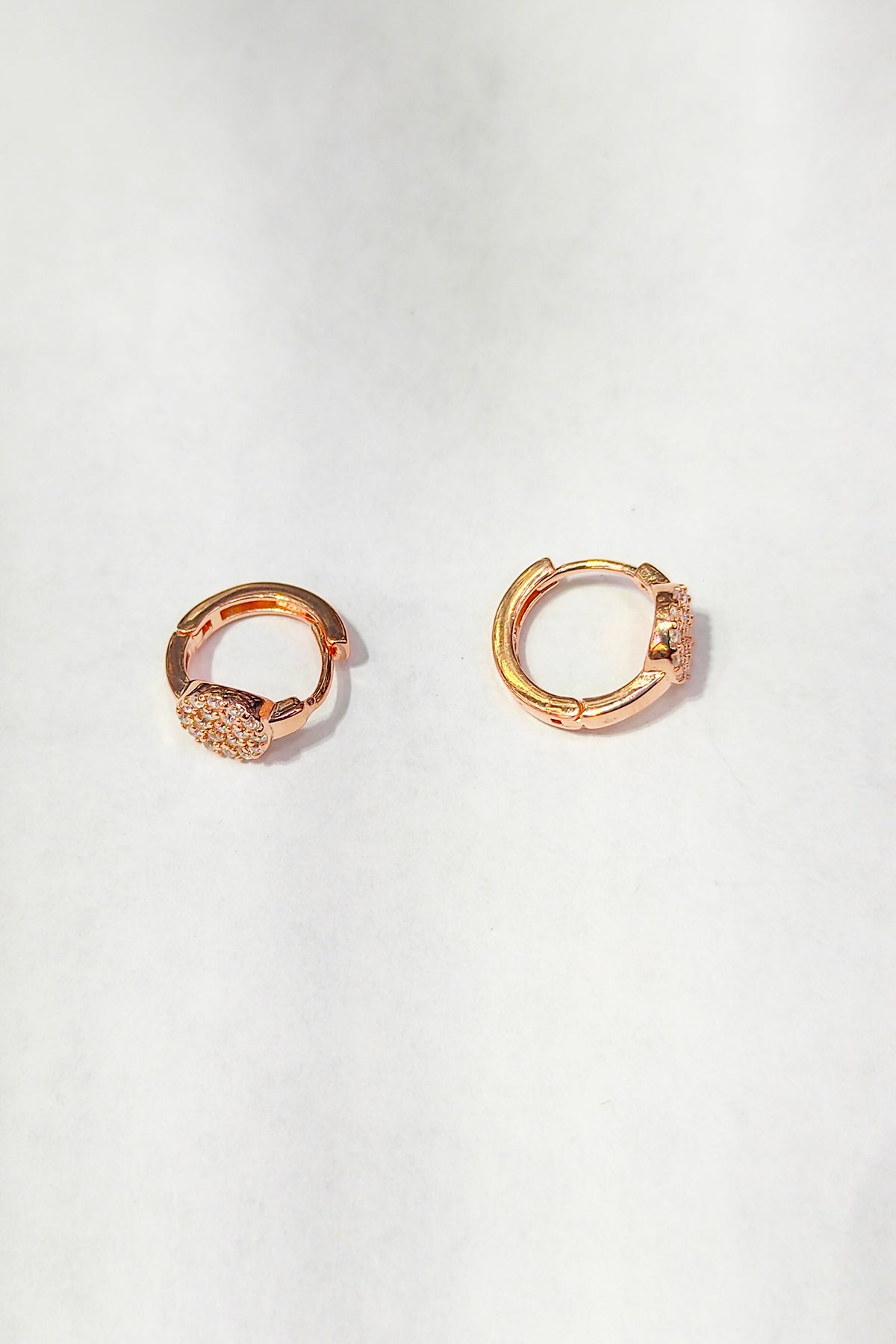 Tiny Round Stud Earrings