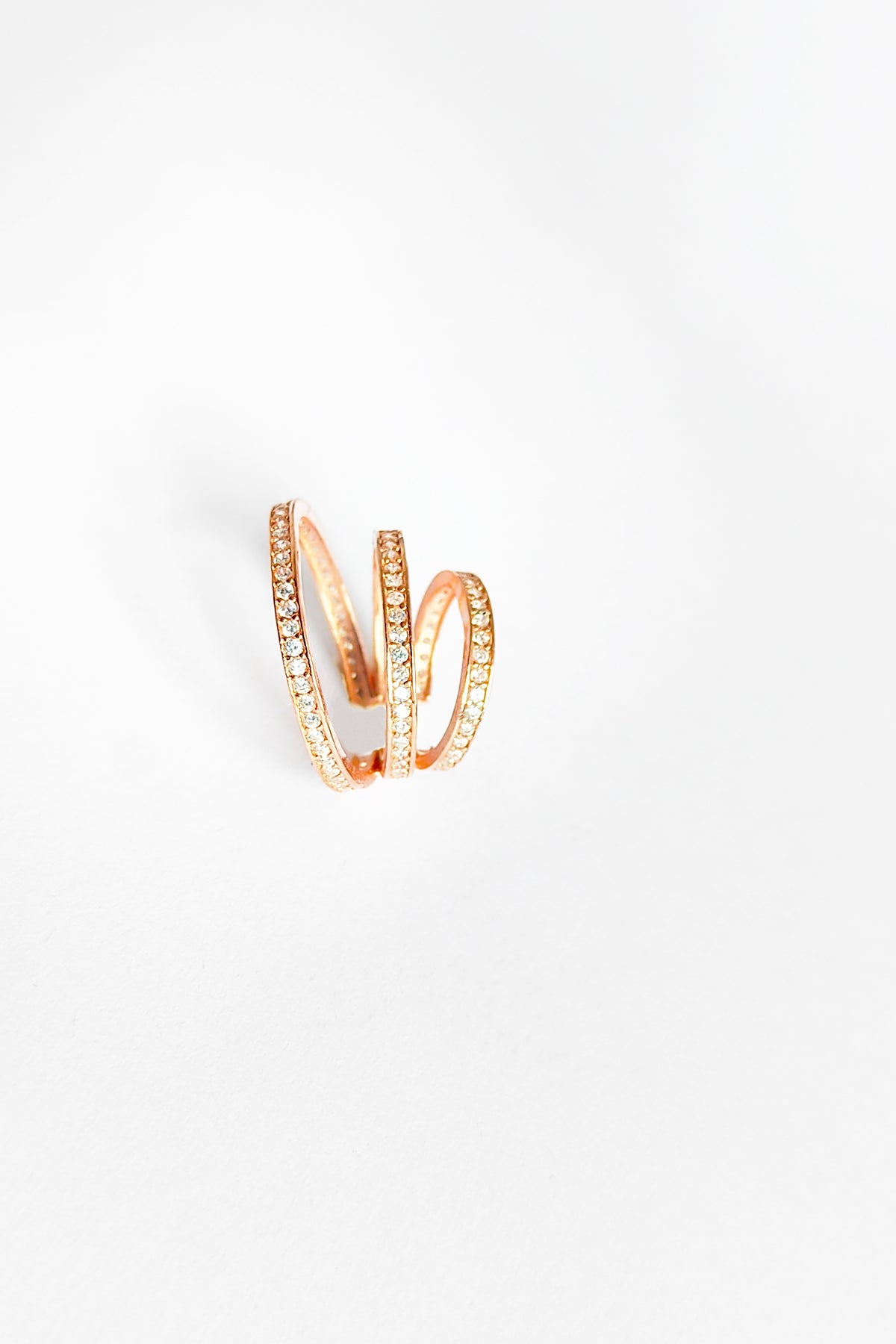 Triple Silver Cartilage Earrings
