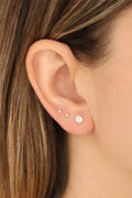 Triple Small Earring Combination