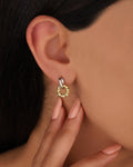 Without Stone Silver Hoops; Small Hoop Earrings Ethnic