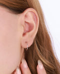 Wirework Round Silver Earrings