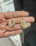 Adjustable Silver Locket Necklace – 925 Sterling Silver