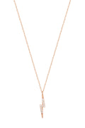 Minimalist Lightning Bolt Necklace in Sterling Silver – Everyday Jewelry Gift