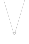 Tiny Heart Necklace – 925 Sterling Silver Minimal Pendant