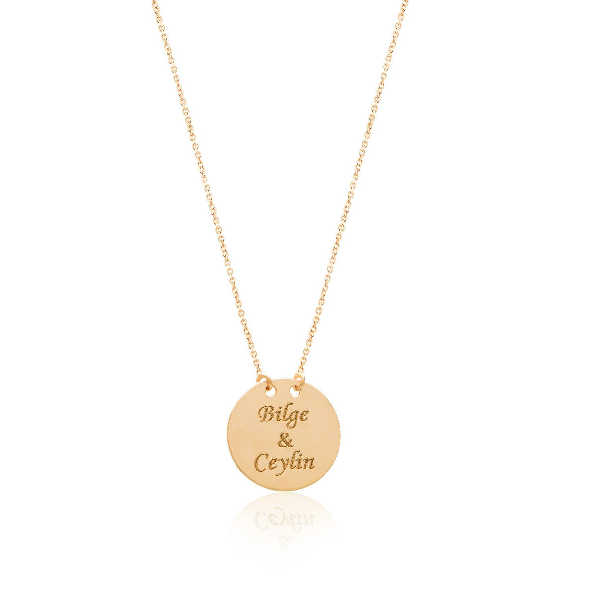 Personalized Oval Name Necklace – Sterling Silver Custom Jewelry, Perfect Gift for Women