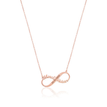 Dainty Silver Name Pendant – Personalized Gift with Special Date