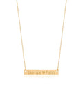 Custom Name Necklace in Sterling Silver – Romantic Valentine Gift