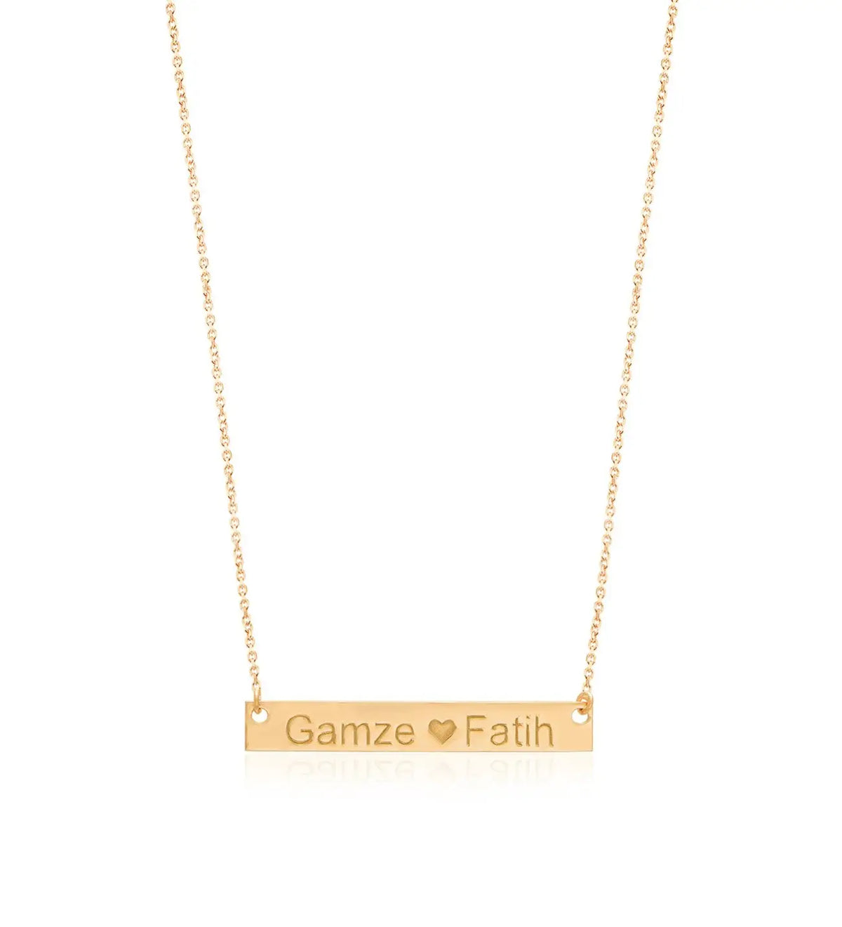 Custom Name Necklace in Sterling Silver – Romantic Valentine Gift