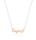 Personalized Handwritten Name Necklace – Sterling Silver Gift for Loved One