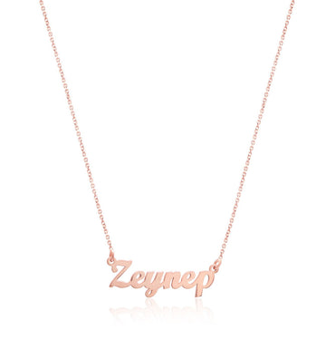 Personalized Handwritten Name Necklace – Sterling Silver Gift for Loved One
