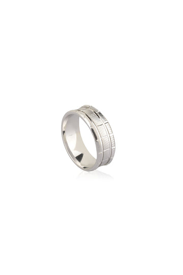 925 Silver Men’s Ring – Elegant Wedding Band Jewelry